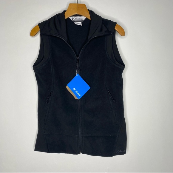 Columbia (WORN A FEW TIMES-NOT NEW- NO TAGS) Black Fleece Techy Trekker Vest - Picture 9 of 12
